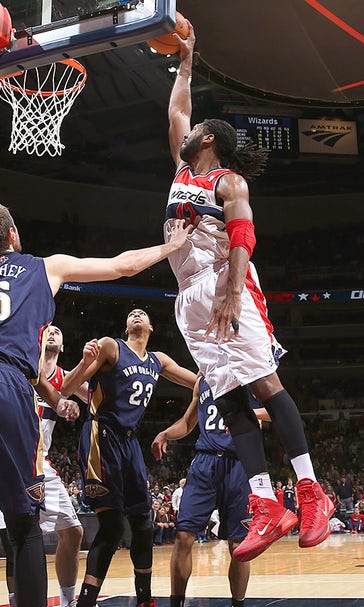 Wizards beat Pelicans with Nene's game-winning dunk